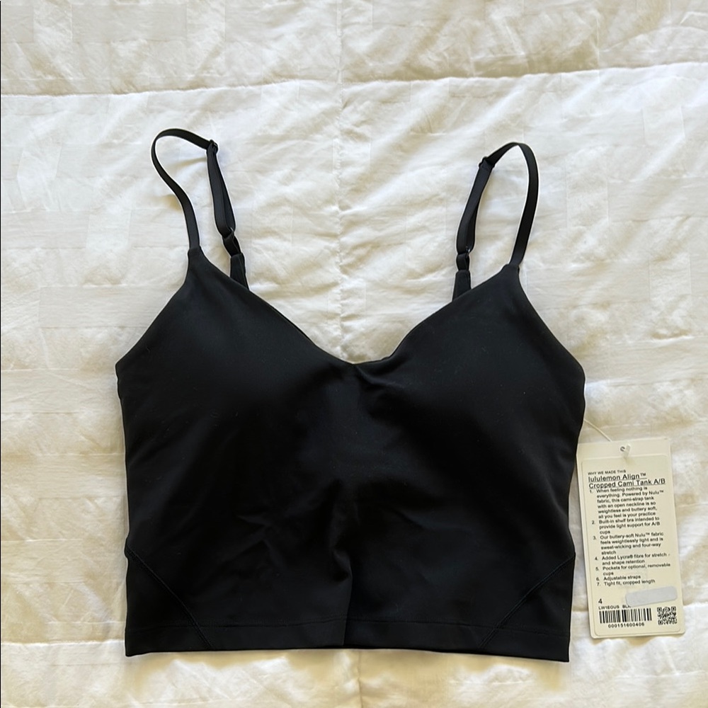 Lululemon Align Cropped Cami Tank A/B